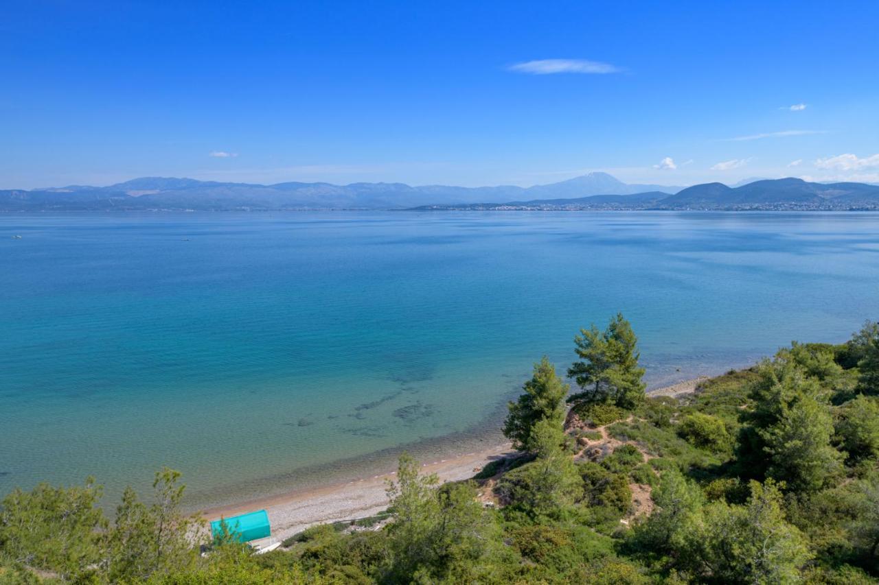 Crystal Beach Villa Халкида Экстерьер фото