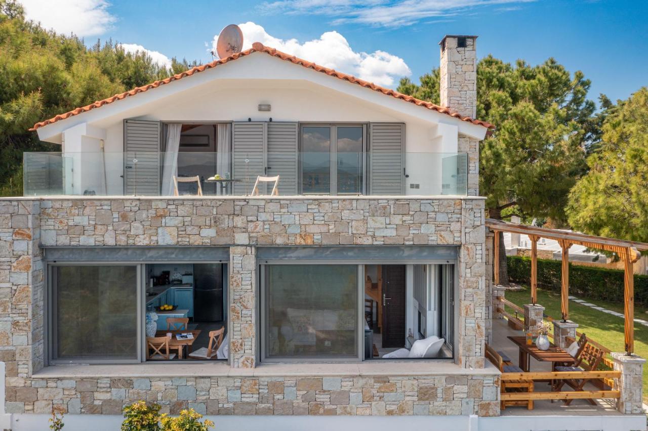 Crystal Beach Villa Халкида Экстерьер фото