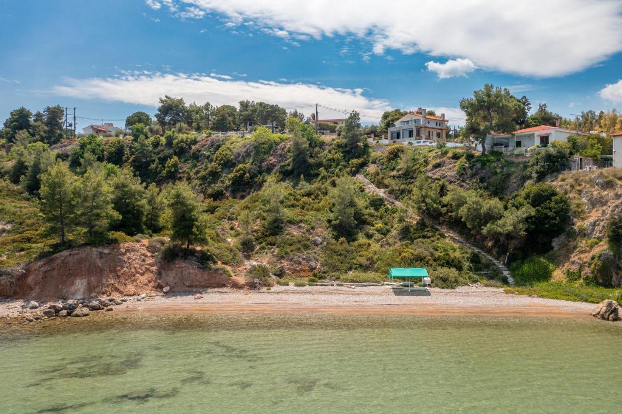 Crystal Beach Villa Халкида Экстерьер фото