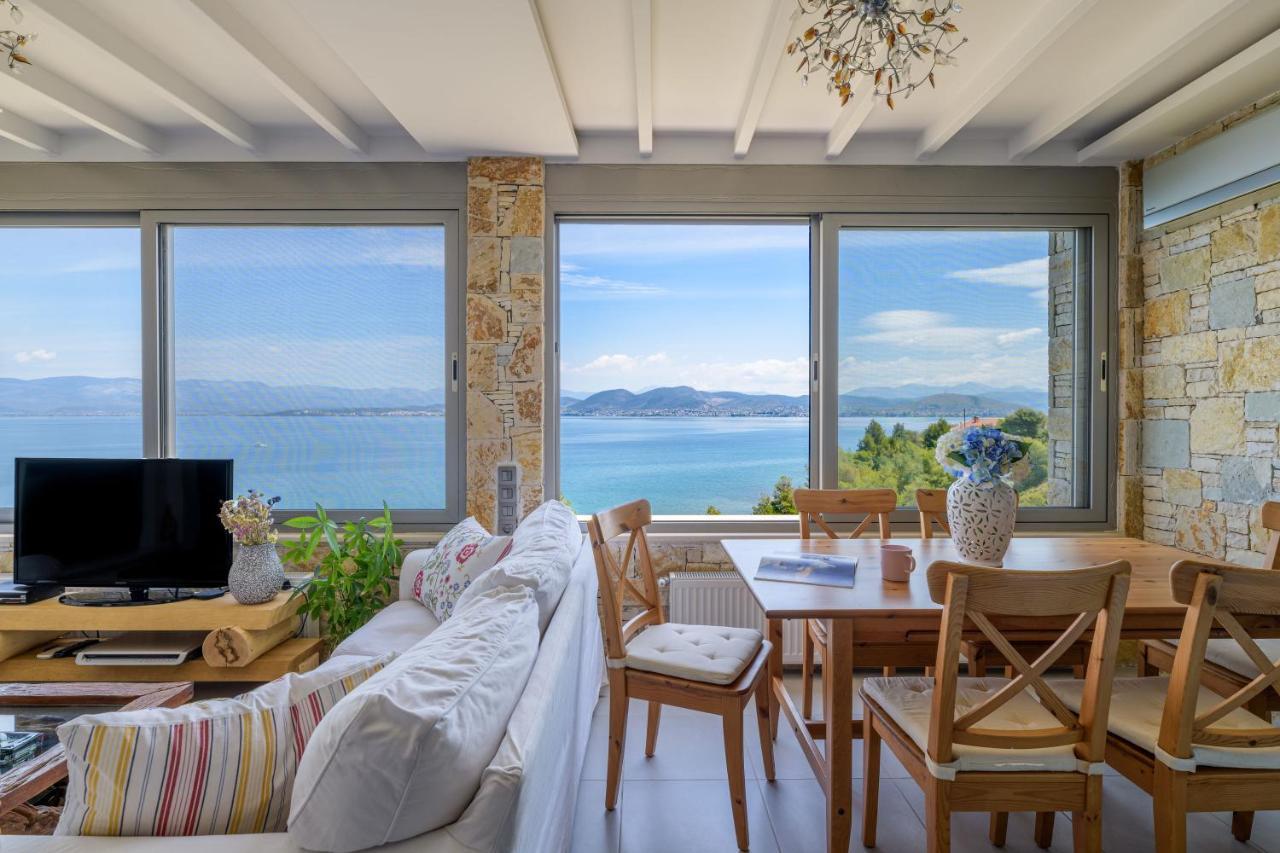 Crystal Beach Villa Халкида Экстерьер фото